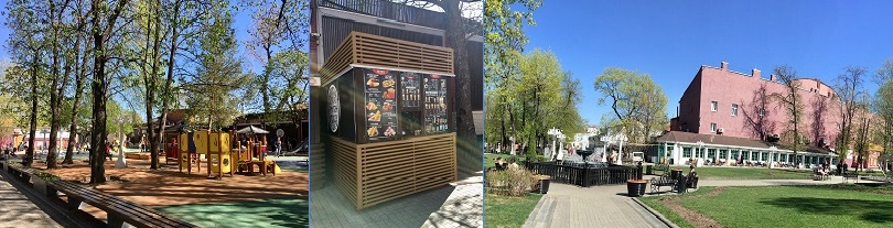 Детская площадка. Парк.