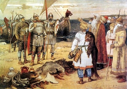 В.В. Васнецов "Призвание варягов" Призвание варягов